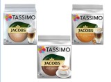 Set 3 x Capsule cafea, Jacobs Tassimo mixed pack, 24 bauturi, 24 capsule