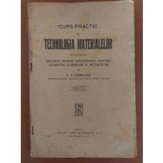 Curs practic de tehnologia materialelor privitoare la diferite ramuri industriale pentru lucratul lemnelor si metalelor