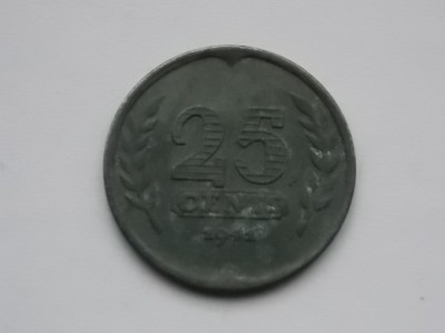25 CENTS 1941 OLANDA foto
