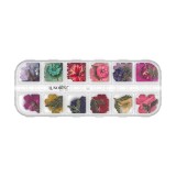 Cumpara ieftin Flori Uscate Unghii LUXORISE - Flower Essence, 12 modele