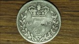 Cumpara ieftin Anglia Marea Britanie - moneda argint 925 - 3 pence threepence 1843 - Victoria tanara - batuta pentru uz colonial in Indiile de Vest