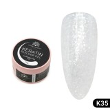 Gel pentru modelarea unghiilor 15 g, Keratin Builder Gel, K35