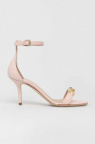 Cumpara ieftin Elisabetta Franchi sandale de piele culoarea roz