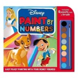 Disney Paint By Numbers - Carte de Colorat pentru Copii, in Engleza