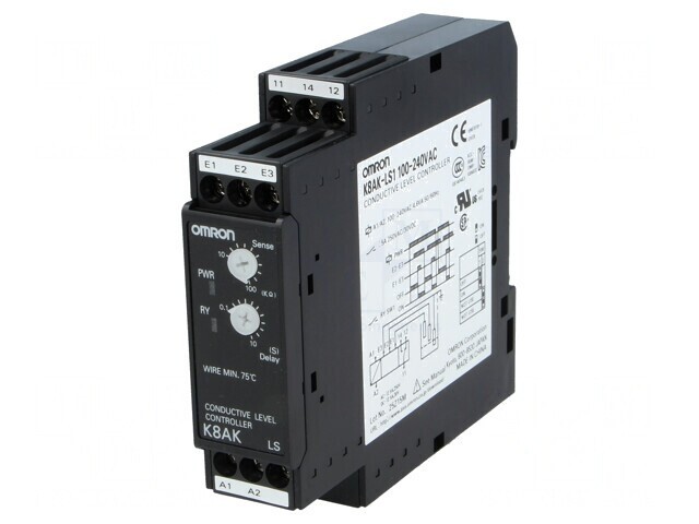 Releu Monitorizare Nivel 100-240VAC IP20 SPDT
