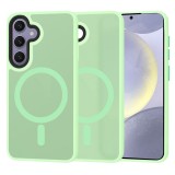 Husa Samsung Galaxy S24 Plus Techsuit HaloFrost&Atilde;&sbquo;&Acirc;&nbsp;MagSafe Series, verde deschis