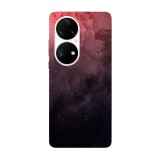 Husa compatibila cu Huawei Nova Y70 model Red stars, Silicon, TPU, Viceversa, Transparent, Carcasa