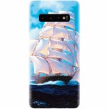 Husa silicon pentru Samsung Galaxy S10, Attractive Art Of Ships