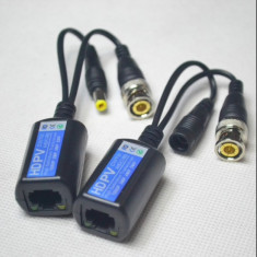 Video balun CCTV BNC Video Power Balun HD-CVI/TVI/AHD CAT5e 6