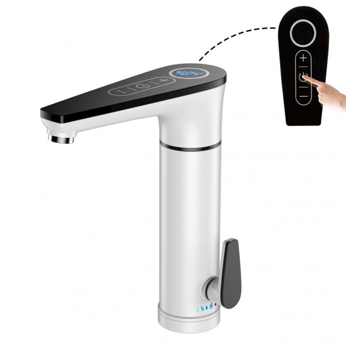 Robinet electric 3.3 kw, 5 l/min, reglare touch led, protectie supraincalzire, jnod
