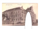 CP Sibiu - Palatul de justitie, pana in 1918, necirculata, animata, impecabila, Fotografie