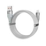 Cumpara ieftin Cablu de date Dudao L1xsL, USB - Lightning, Suport organizare magnetic, 1m, Gri