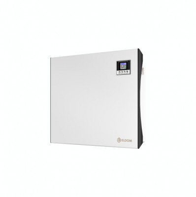 Convector de perete cu control electronic ELDOM WI FI RH01W10W, 1000W, digital, ecran color TFT foto