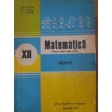 MATEMATICA. MANUAL PENTRU CLASA A XII-A. ALGEBRA-ION D. ION, A.P. GHIOCA, N.I. NEDITA-350671