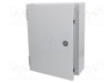 Carcasă universală ABB 300mm x 400mm x 150mm oţel gri IP65 SR2