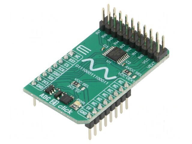 Placă prototip ADC 3,3VDC,5VDC