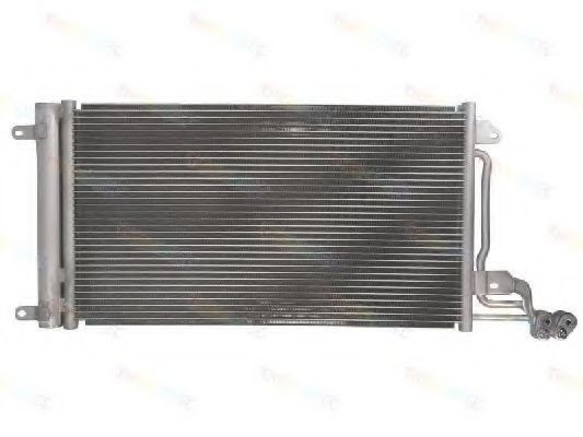 Condensator / Radiator aer conditionat SKODA FABIA II Combi (2007 - 2014) THERMOTEC KTT110042