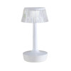 Lampa Birou LED TL153 USB, 5V, ABS Alb, 3 Moduri Iluminare, Veghe, Cristal, 4000K, Tactila, Moderna