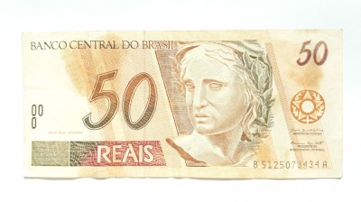 50 Reais 1994 Brazilia foto