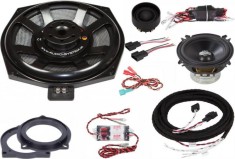 KIT audio dedicat BMW E,F,G Series, fata 100W + difuzoare bass 175W Audio System German Sound CarStore Technology foto