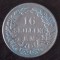 Moneda Danemarca - 16 Skilling Rigsmont 1856 - Argint