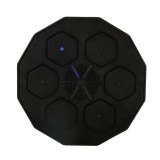 Aparat interactiv de box electronic cu bluetooth, muzical, 2 manusi, lumina LED, 40 x 40 x 7 cm, negru