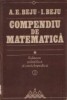 Compendiu de matematica, Volumul I - Algebra si geometrie