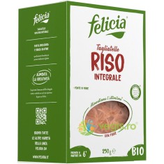 Tagliatelle din Faina de Orez Integral fara Gluten Felicia Ecologice/Bio 250g