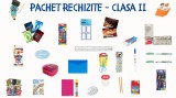 Pachet necesar rechizite Clasa a II-a , Set complet pentru elevi, 29 articole