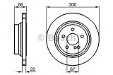 Disc frana MERCEDES E-CLASS (W212) (2009 - 2016) BOSCH 0 986 479 042