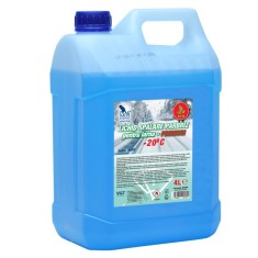 Lichid parbriz iarna Kraftmann -20 C, 4 litri, etanol, premium, gata preparat