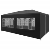 Gossi cort pentru petrecere, antracit, 3 x 6 m