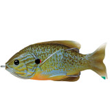 Naluca Livetarget Hollow Sunfish, culoare Natural-Blue Pump, 7.5cm, 12g, LIVE TARGET