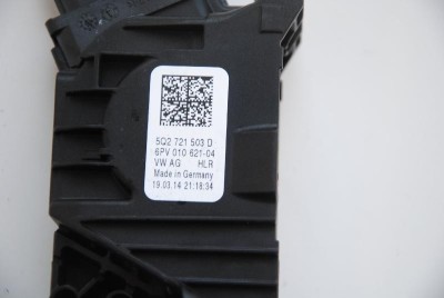 Pedala de accelerație VW GOLF VII 5G1, BQ1, BE1, BE2 2014 OEM: 5Q2721503D 1431467 foto