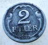 1.427 UNGARIA WWII 2 FILLER 1944 BP, Europa, Zinc