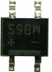 Punte redresoare 0,8A, 600V, SMD, MB6S - 133071 foto