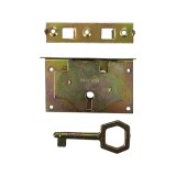 Cumpara ieftin Incuietoare pentru dulap, Metal, 75 x 47 mm