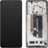 Display cu Touchscreen Xiaomi Poco X6 Pro, cu Rama, Gri, Service Pack 560001N11A00