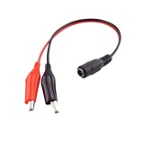 Adaptor cablu DC mama 5.5 A 2.1 mm la clesti crocodil, alimentare si testare DIY, OKYN2513