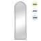Oglinda de Perete cu Cadru din Aluminiu &amp; Lumina LED 50x160cm