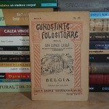 TRAIAN GH. ZAHARIA - BELGIA ( CUNOSTINTE FOLOSITOARE ) , 1933 #