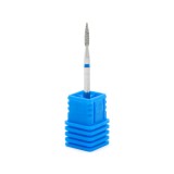 Set de 5 unități: Bit diamant cuticule Flacara 243/018B - Brau albastru