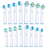 Cumpara ieftin Set rezerve periuta de dinti electrica compatibila cu Oral-B, 4 3D Clean, 8 Perfect Clean, 4 Floss Clean