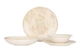 Bonna Set de vesela (Medium) - Nacrous - 24 bucăți - 6 persoane - Porţelan