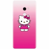 Husa silicon pentru Xiaomi Mi Mix 2, Cute Pink Catty