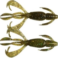 Creatura Keitech Crazy Flapper, Smokey Yellow 51, 7.1cm, 8buc/pac foto
