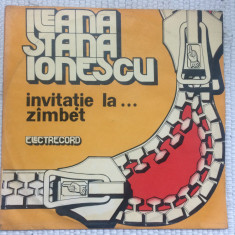 ILEANA STANA IONESCU INVITATIE LA ZAMBET momente vesele disc vinyl lp EXE 02068