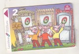 bnk card Cartele telefonice - Letonia - desene animate - Little Pigs - Col:LV-LTK-0066B