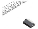 Conector PCB-PCB Tată 20 Pin 1,27mm Termoplastic