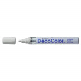 Marker Vopsea Marvy 300, Argintiu, Varf 2-5 mm, Marker pe Baza de Vospea, Marker Permanent, Marker Rezistent, Marker Color, Marker Vopsit, Marker pent